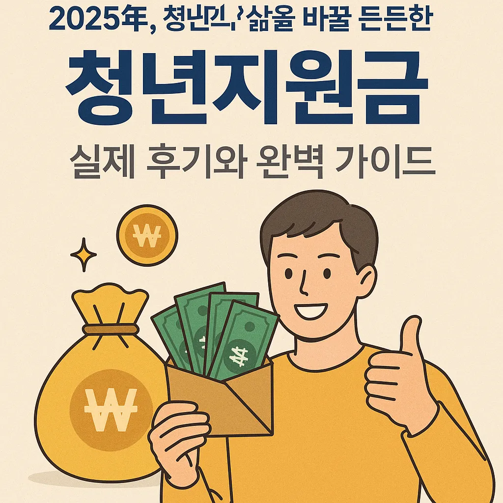 2025 청년지원금 실제 후기 모음