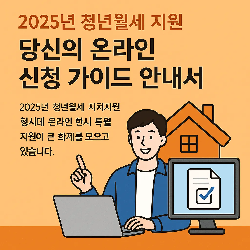2025 청년지원금 온라인으로 신청하는 방법