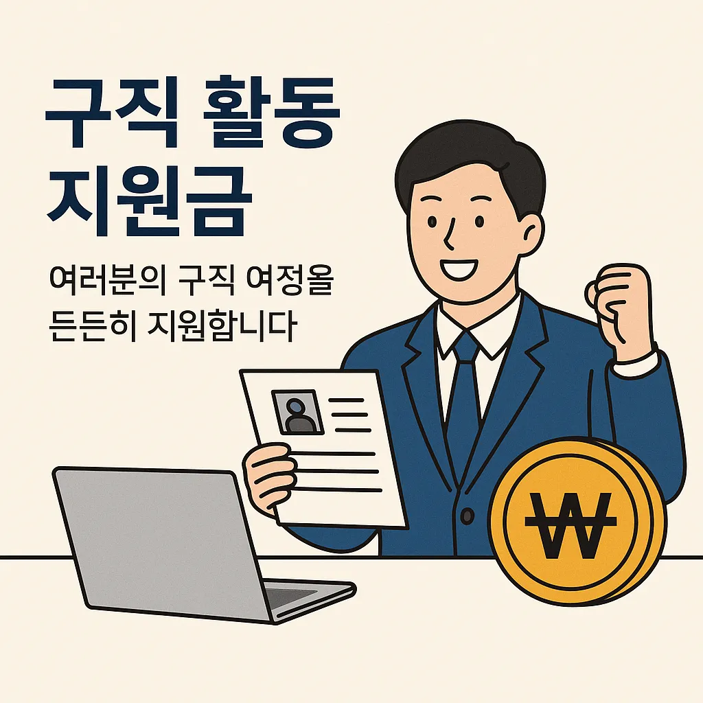 구직 활동 지원금 자주 묻는 질문 BEST 10