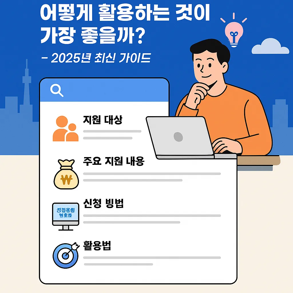 서울 청년 지원금 지원금 활용법
