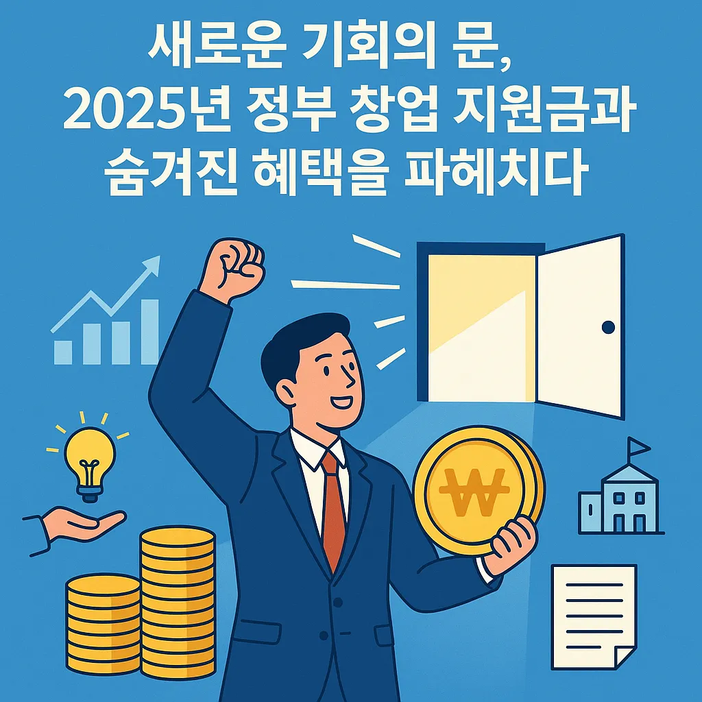 정부 창업 지원금 지원금과 함께 받을 수 있는 혜택