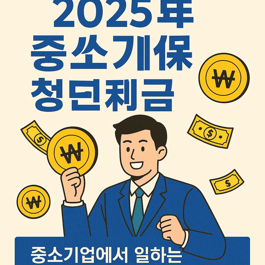 중소기업 청년 지원금 2025년 최신 정보