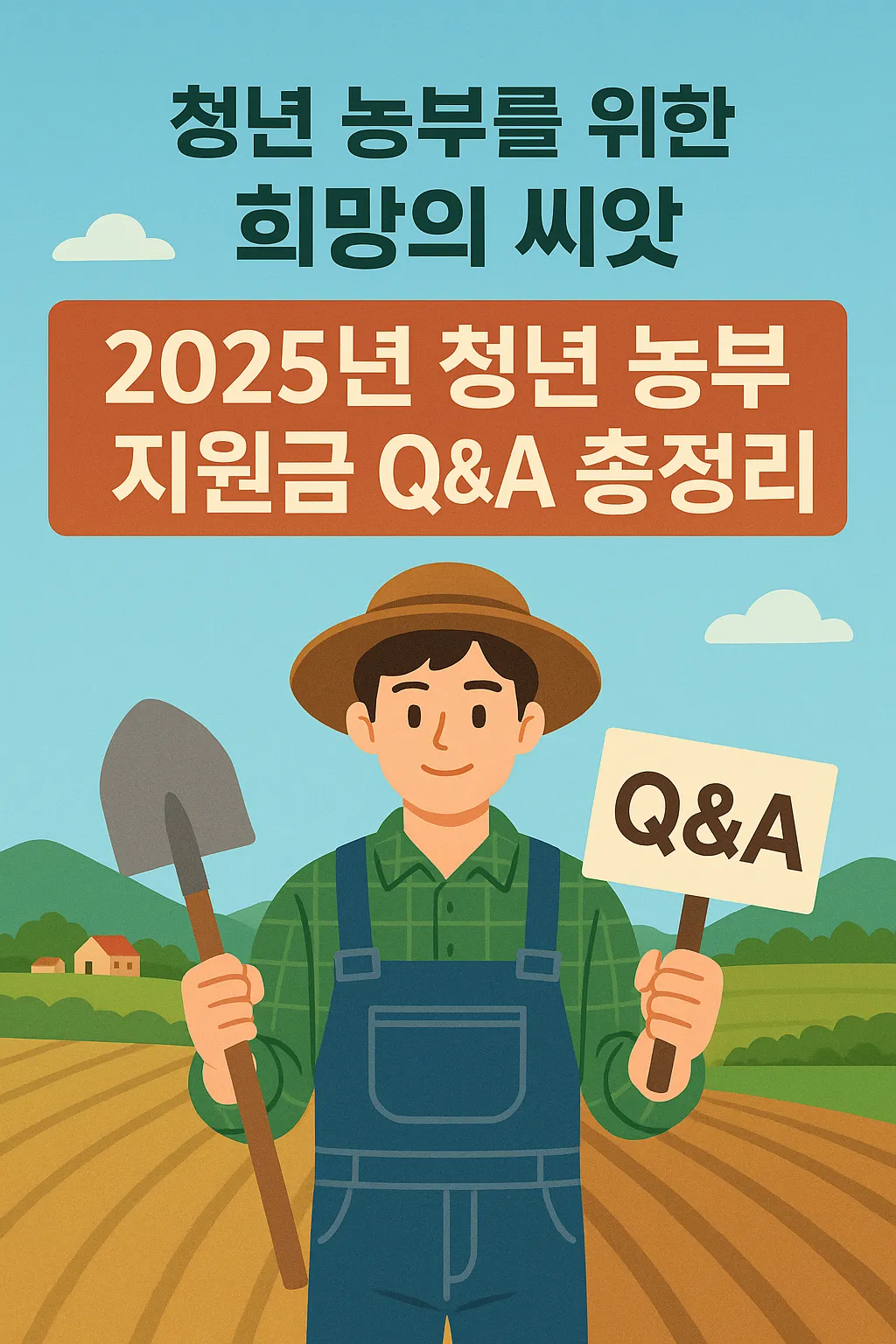청년 농부 지원금 Q&A 총정리
