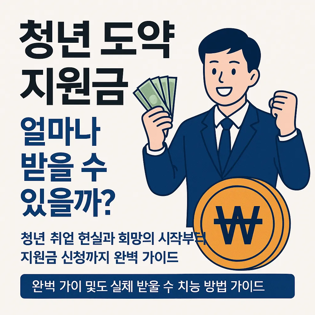 청년 도약 지원금 얼마나 받을 수 있을까?