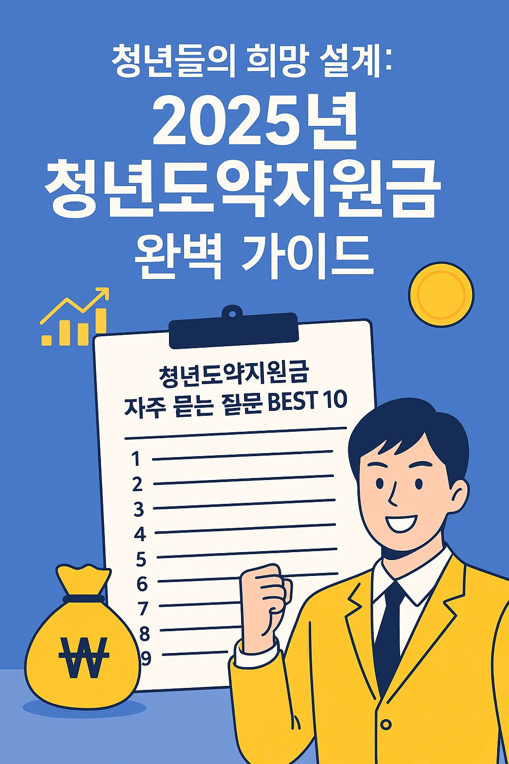 청년 도약 지원금 자주 묻는 질문 BEST 10