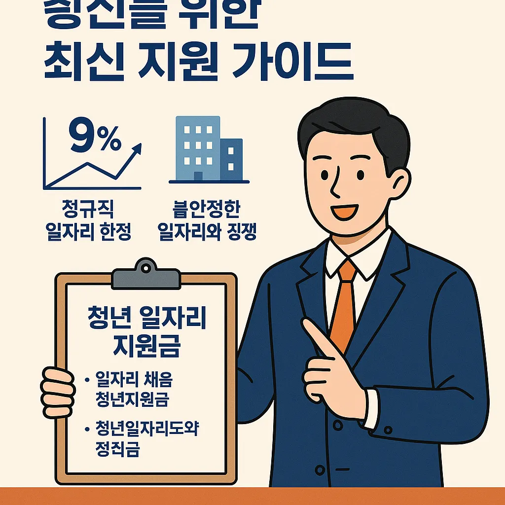 청년 일자리 지원금 완벽 정리 가이드