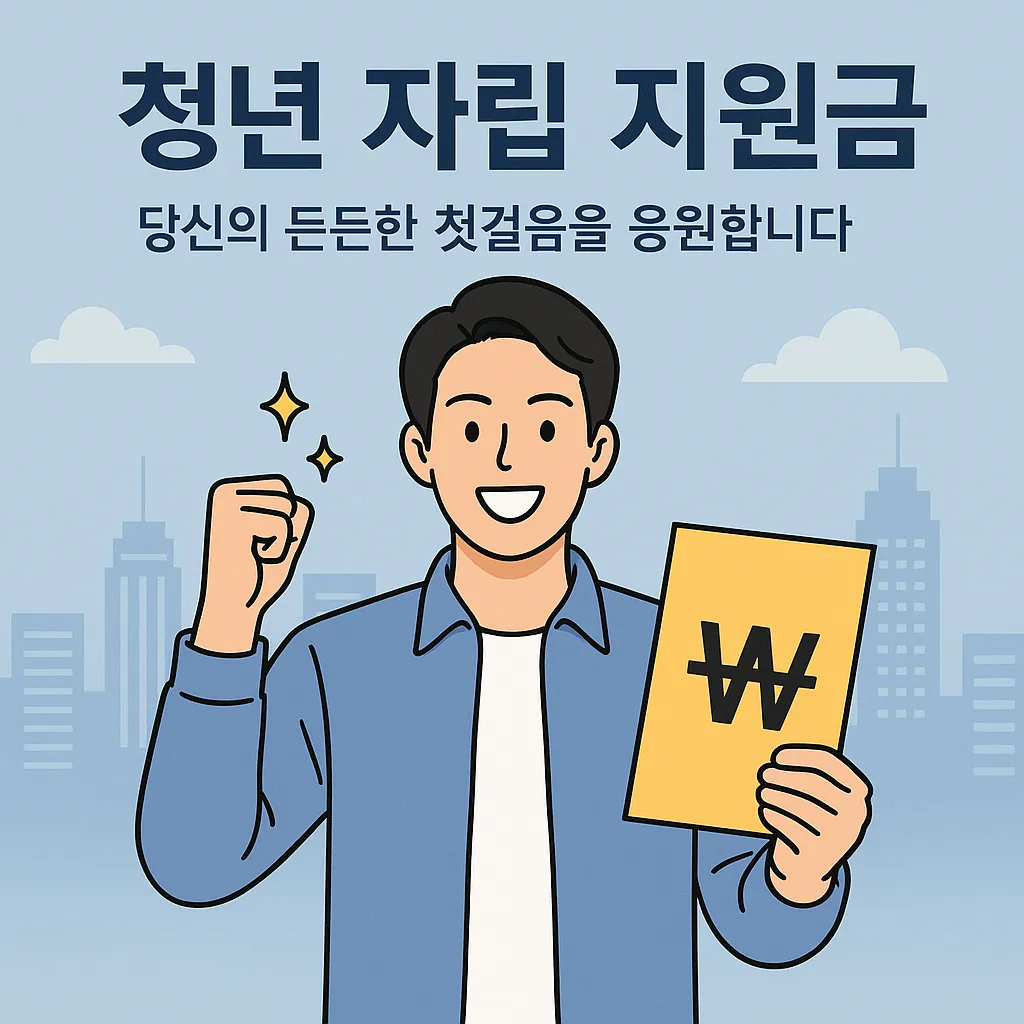 청년 자립 지원금 신청 방법과 꿀팁