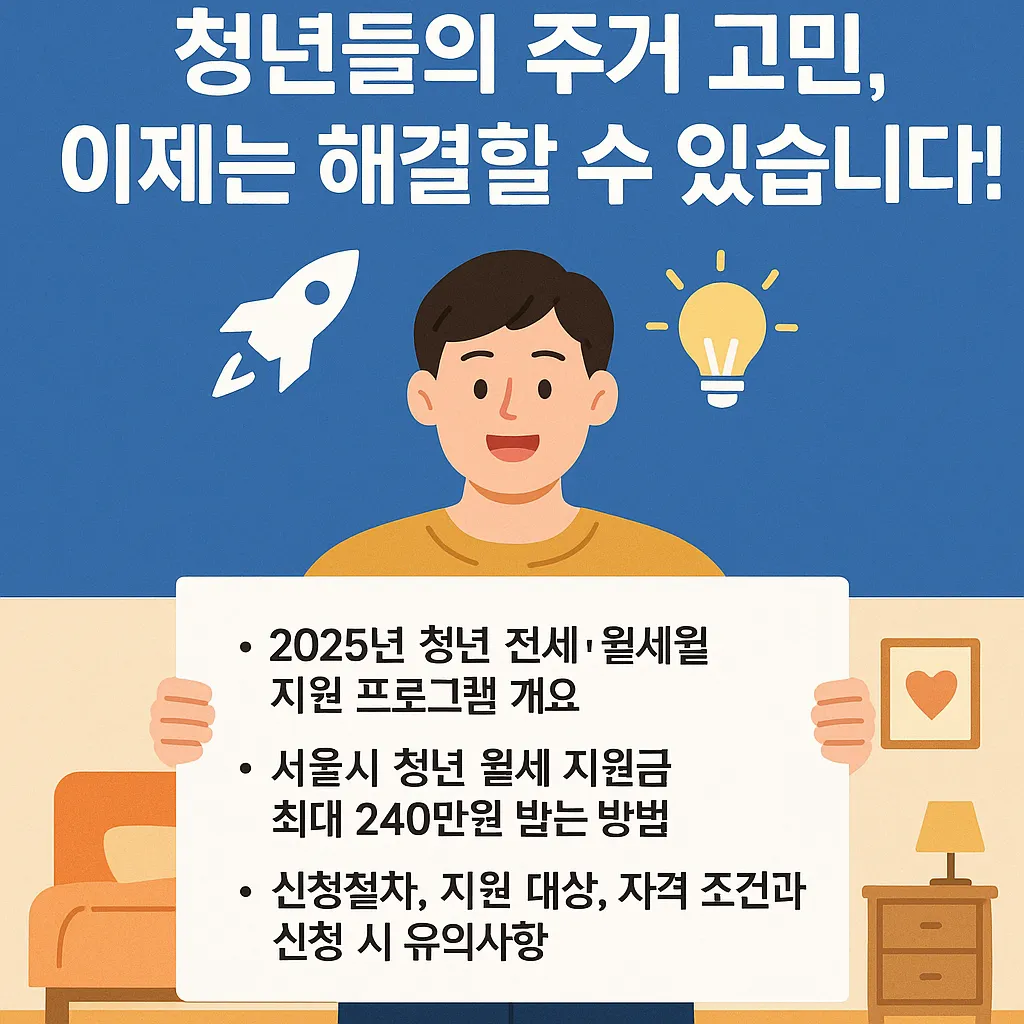 청년 자취 지원금 꼭 알아야 할 정보