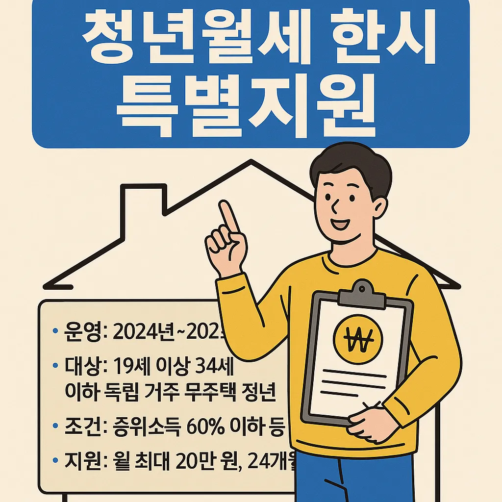 청년 자취 지원금 받을 수 있는 조건 총정리