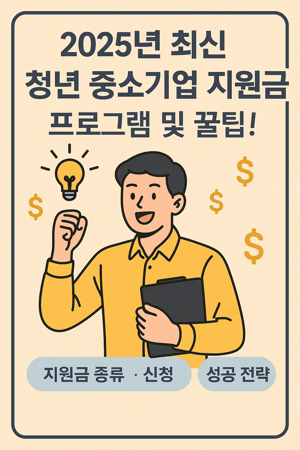 청년 중소기업 지원금 지원금 받는 꿀팁 모음