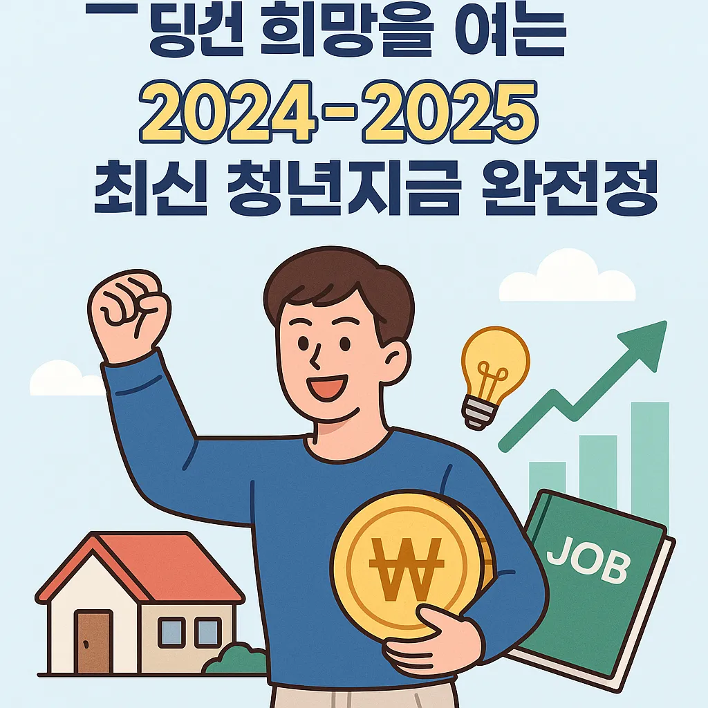 청년 지원금 종류 받을 수 있는 조건 총정리