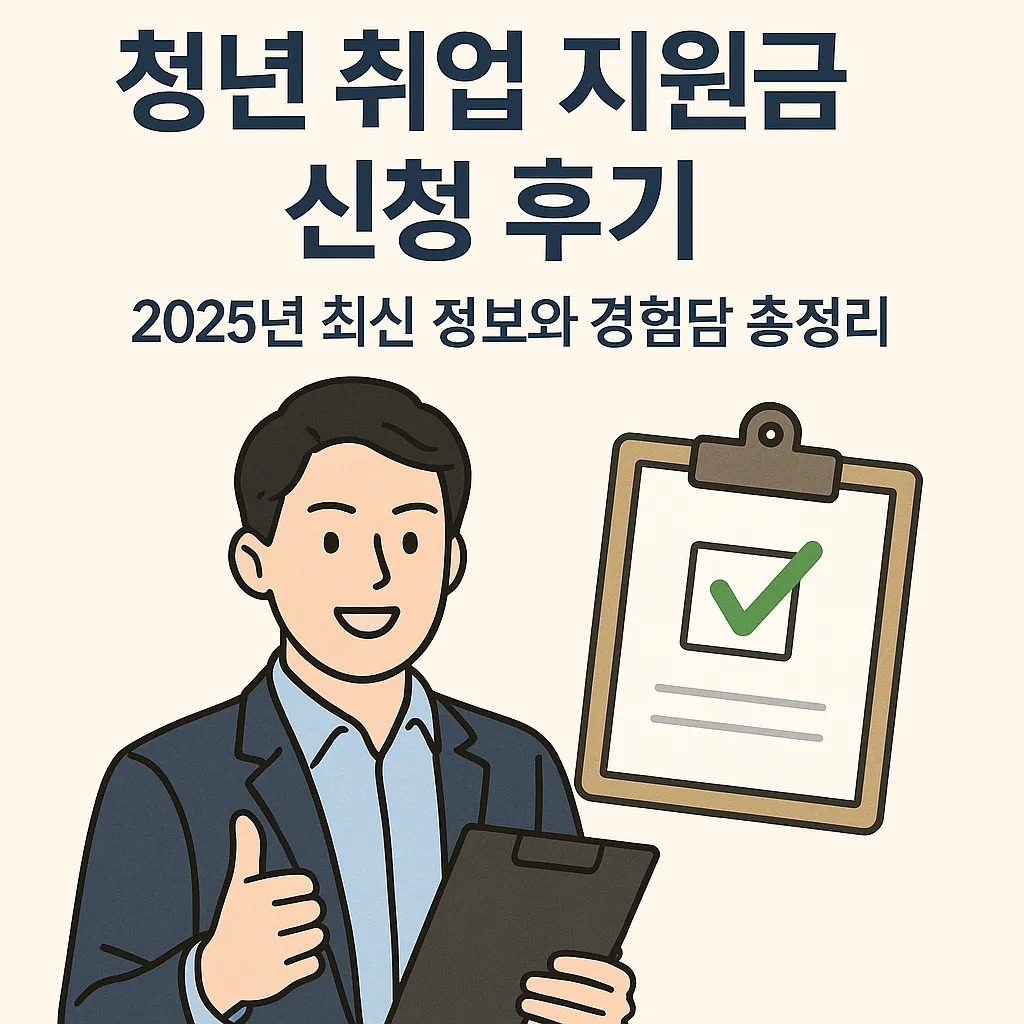 청년 취업 지원금 신청 후기는 어떨까?