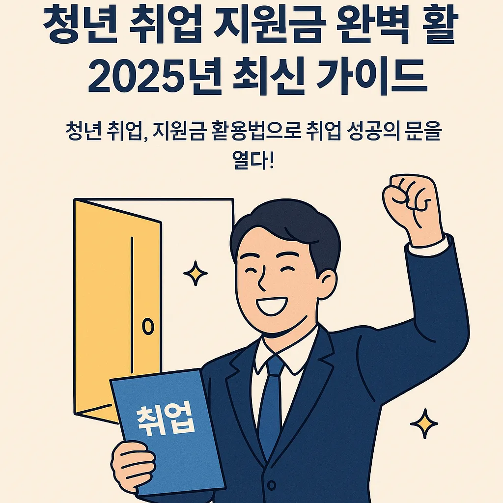 청년 취업 지원금 지원금 활용법