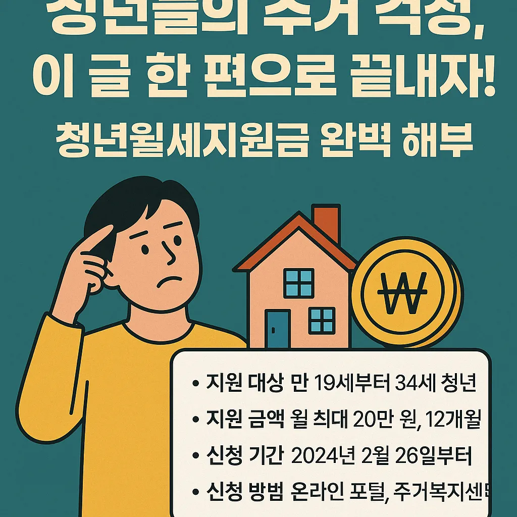 청년월세지원금 Q&A 총정리