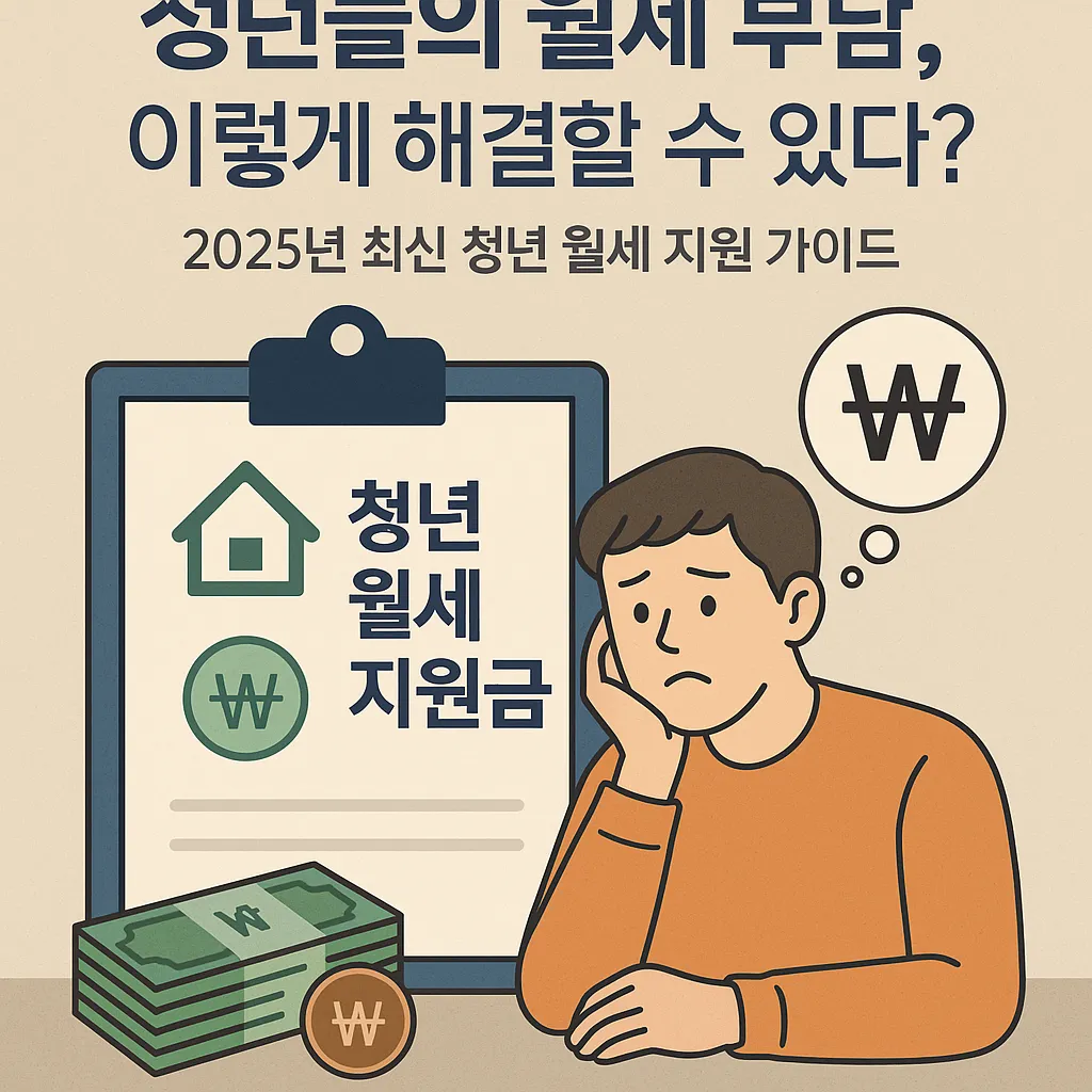 청년월세지원금 지원금 활용법
