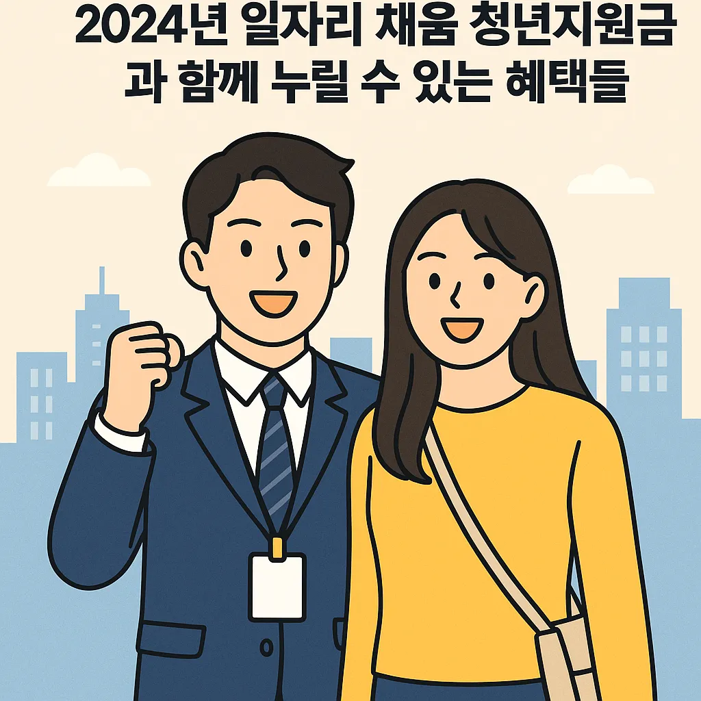 청년지원금 신청 지원금과 함께 받을 수 있는 혜택