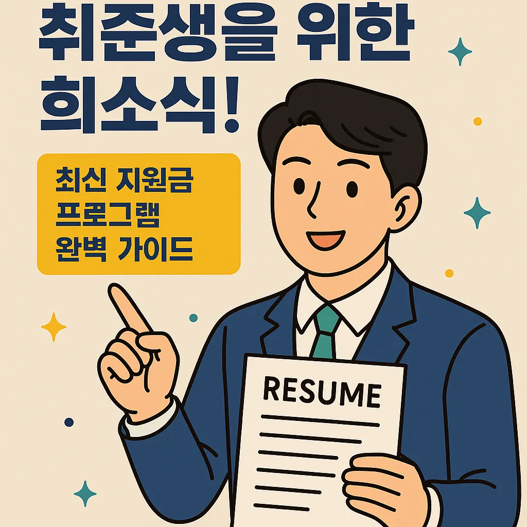 취 준생 지원금 자주 묻는 질문 BEST 10