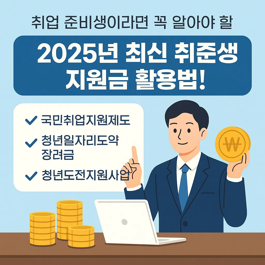 취준생 지원금 지원금 활용법