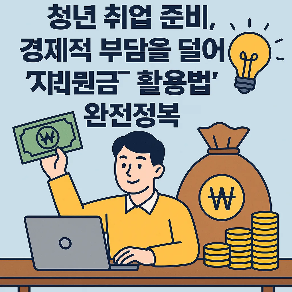 취준생 지원금 지원금 활용법