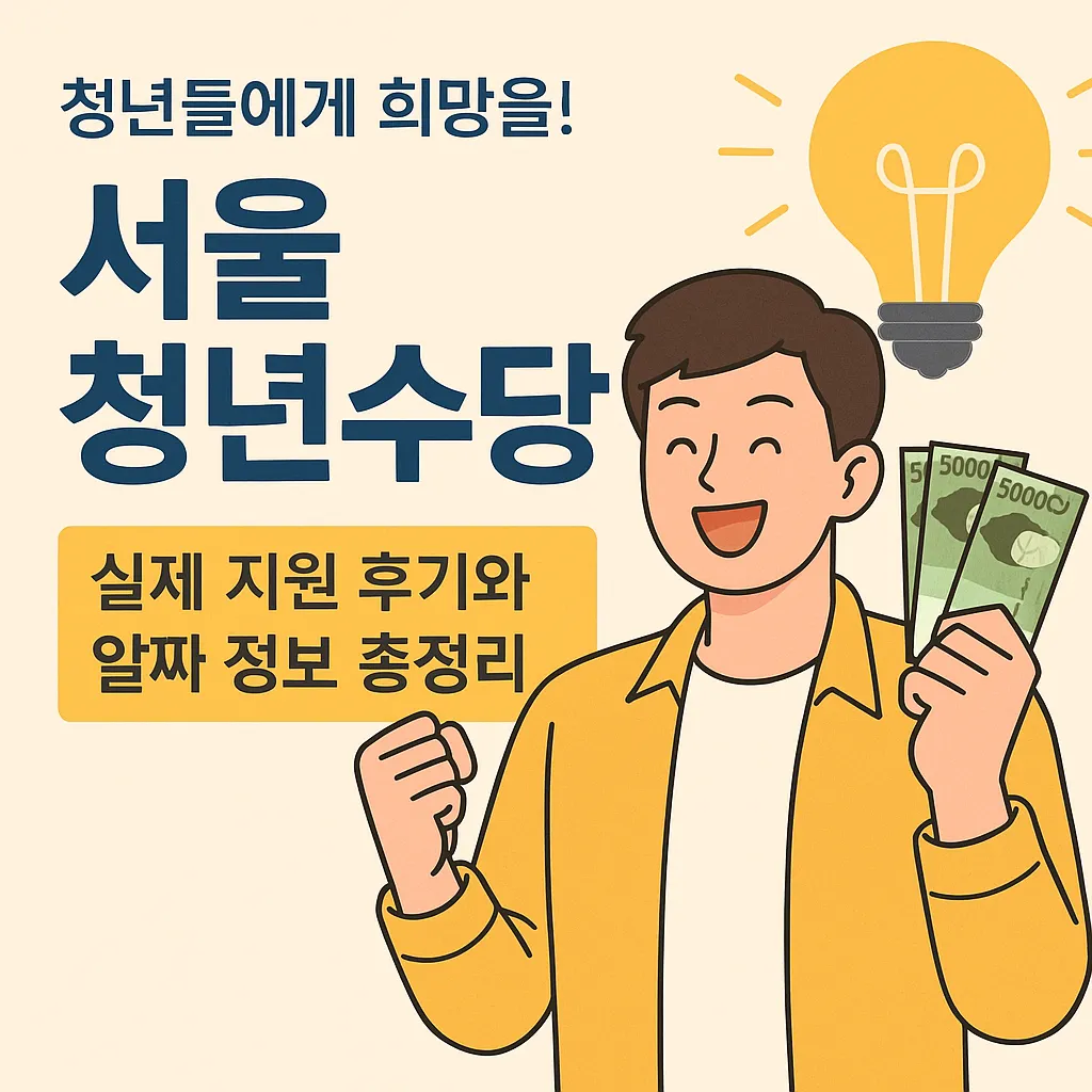 서울 청년 지원금 실제 후기 모음