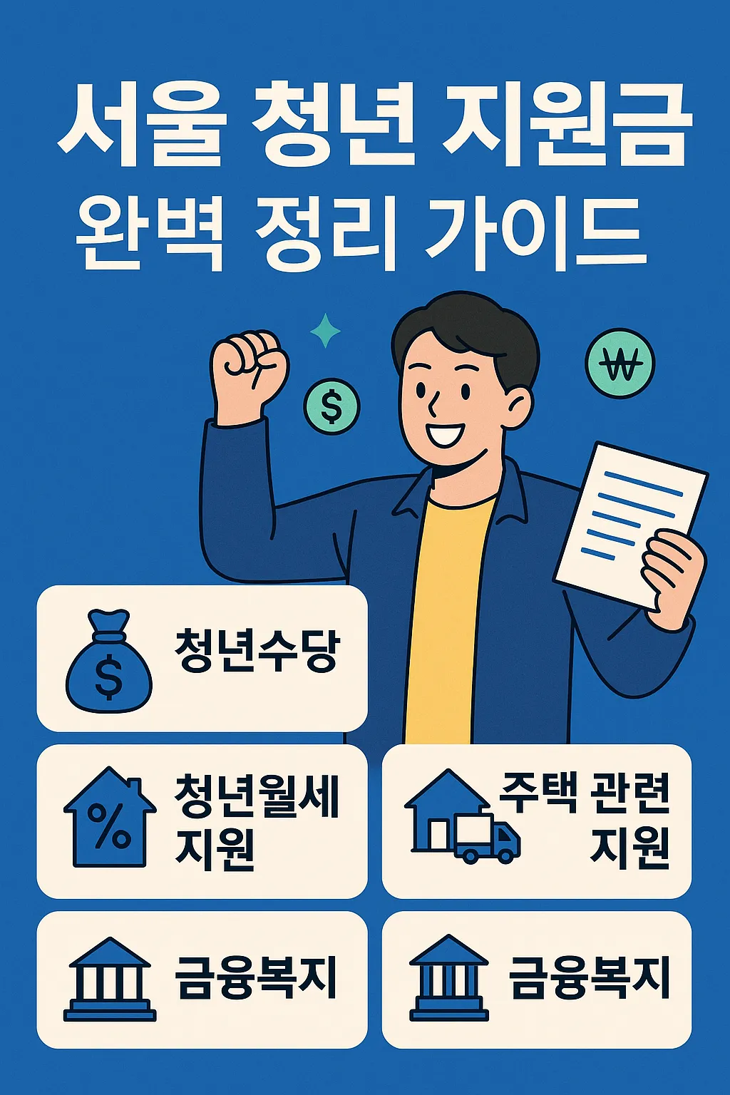 서울 청년 지원금 완벽 정리 가이드