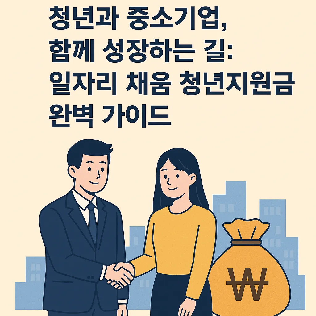 중소기업 청년 고용 지원금 지원금 활용법