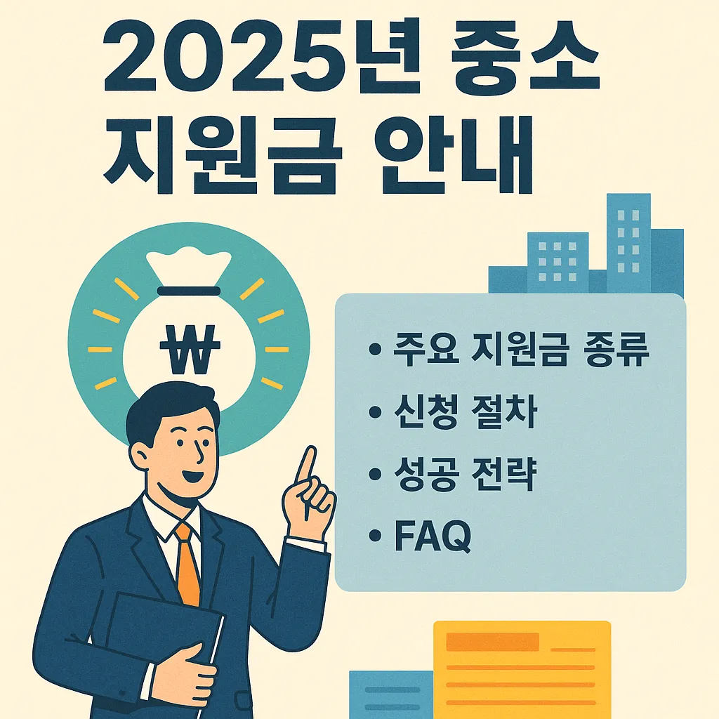 중소기업청 년 지원금 신청 방법과 꿀팁