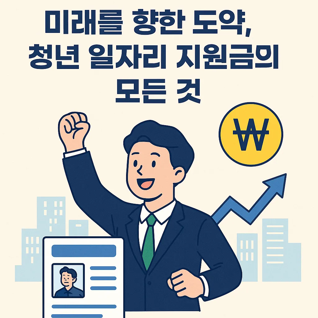 청년 일자리 지원금 대상자 조건과 혜택