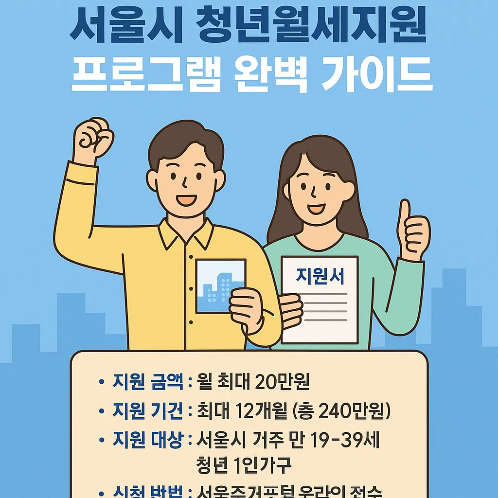 청년 자취 지원금 대상자 조건과 혜택