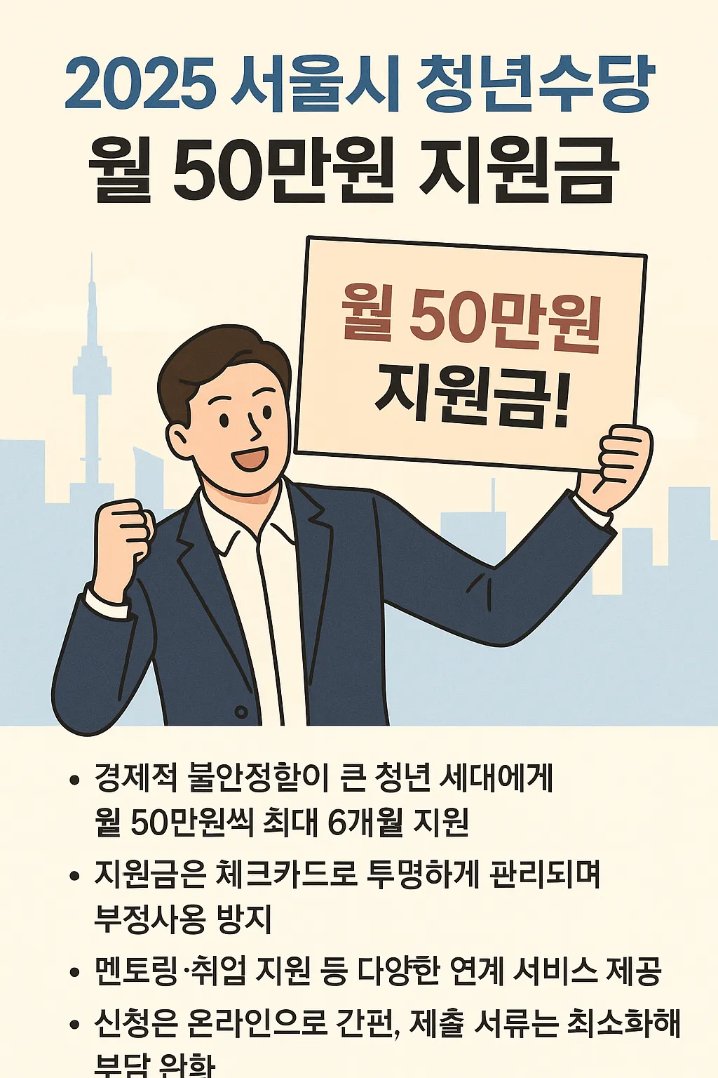 청년 지원금 50 만원 자주 묻는 질문 BEST 10
