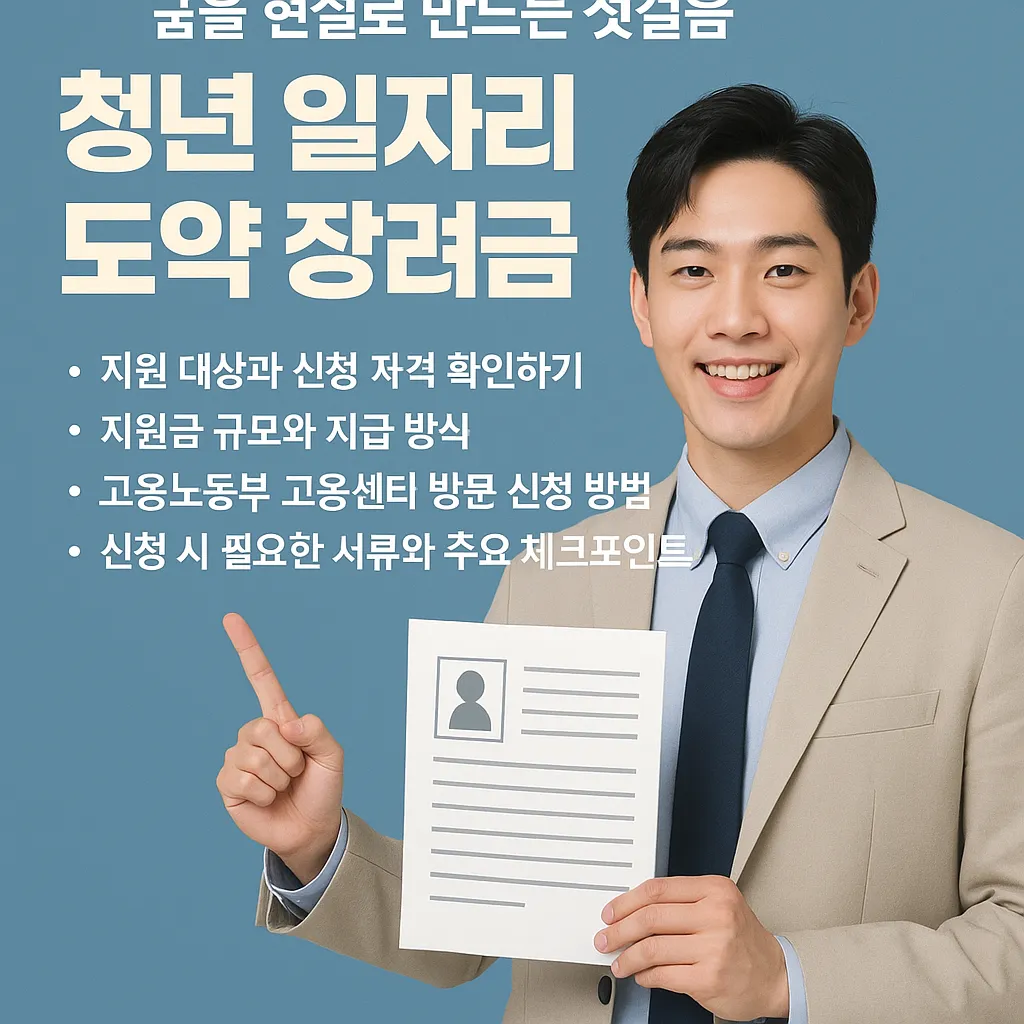 청년도약지원금 오프라인 신청 팁
