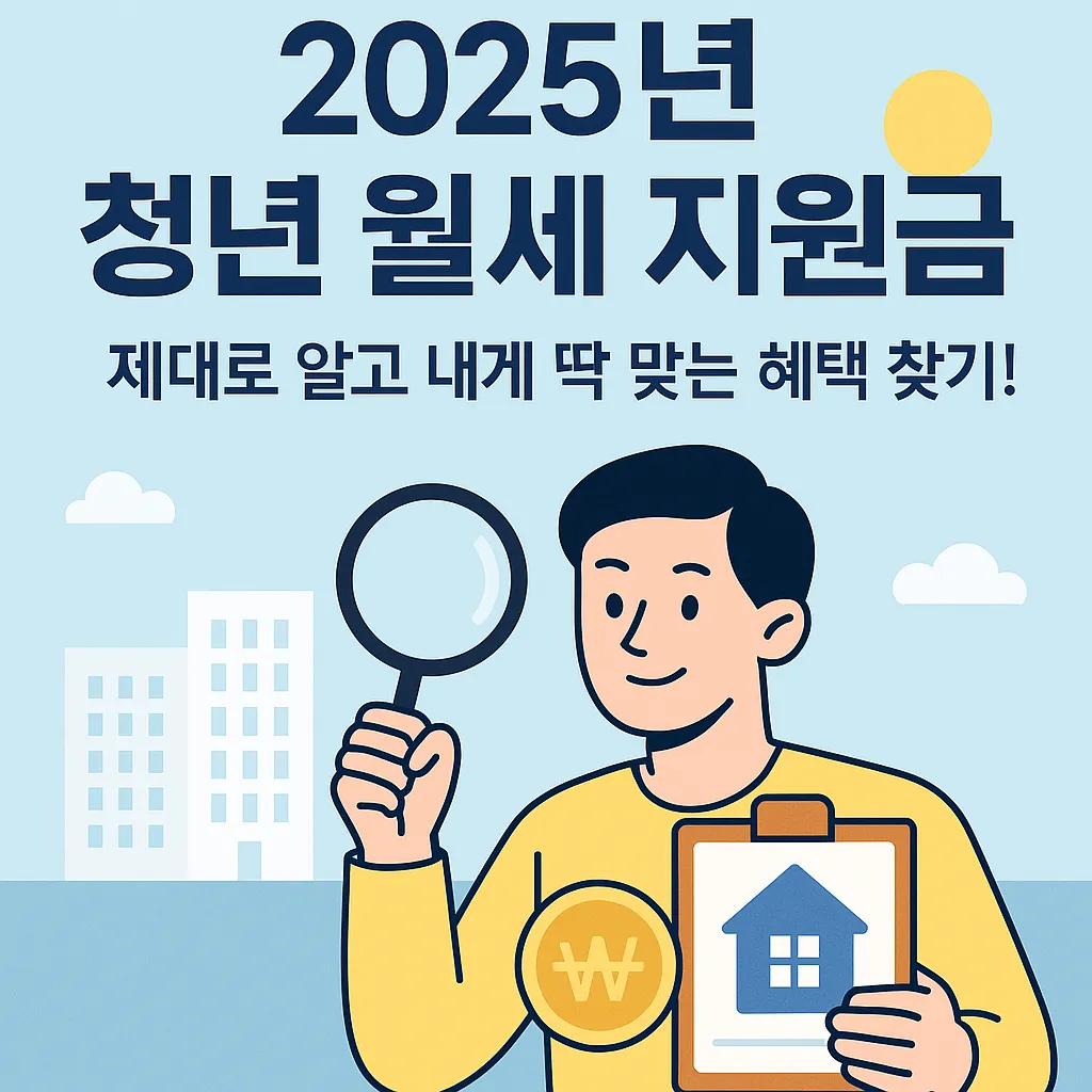 청년월세지원금 지원금 비교 분석